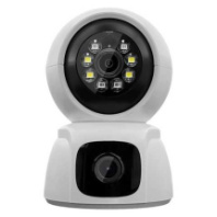 Видеокамера IP Hoco DI53 Wi-Fi белая/2Mpx/пластик/smart камера/128Gb Видеокамера IP Hoco DI53 Wi-Fi белая/2Mpx/пластик/smart камера/128Gb