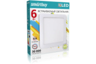 Cветодиодный (LED) светильник SmartBuy DL Square встраиваемый 6w/6500K/IP20 (SBL-DLSq-6-65K) Cветодиодный (LED) светильник SmartBuy DL Square встраиваемый 6w/6500K/IP20 (SBL-DLSq-6-65K)