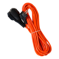 Сетевой удлинитель Smartbuy силовой 7м, 10А, с вилкой и розеткой 2P+PE 3х1,0 мм² IP44