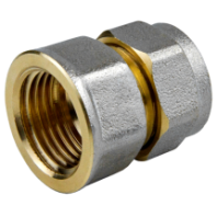 Цанга соединительная с прокладкой с 1/2 на 16 трубу