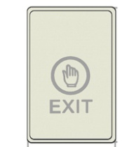 Кнопка выхода SR-BP11L белая пластик