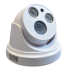Видеокамера ALIS IP CAD-1199P-POE-2mpx-2.8mm (white) 2 mpx/90°/цветная/купольная/внут/ИК под